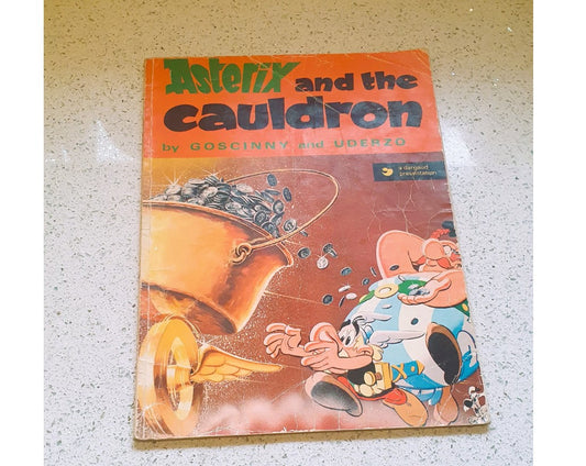 Asterix and the Cauldron by Goscinny & Uderzo, Paperback Book, Vintage