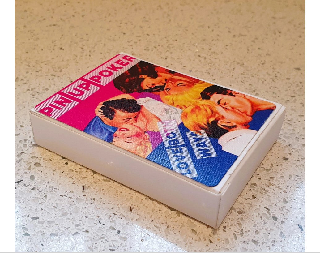 Bisexual Playing Cards,  Pulp Art Poker Cards, LGBT, Bisexual pride, Kitsch, Quirky, Unique, Playing Cards, Bisexual Gift, LGBT