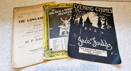 Black and White Minstrel Song Book, 