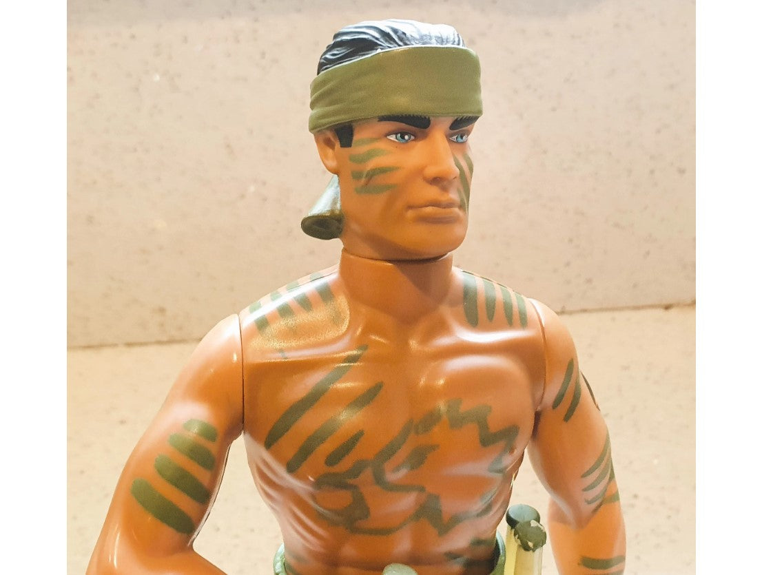 Action Man, Jungle, Amazon,  Dart, Blow Pipe, Hasbro Action Figure 1999, Works and Has Both Darts, Vintage Action man, 90s Action man