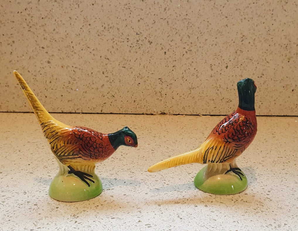 Carltonware Pheasant Cruet Set, Pheasant Salt & Pepper Shakers, Salt and Pepper, Carlton Ware