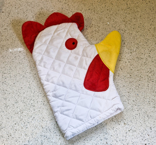 Chicken Shaped Oven Glove