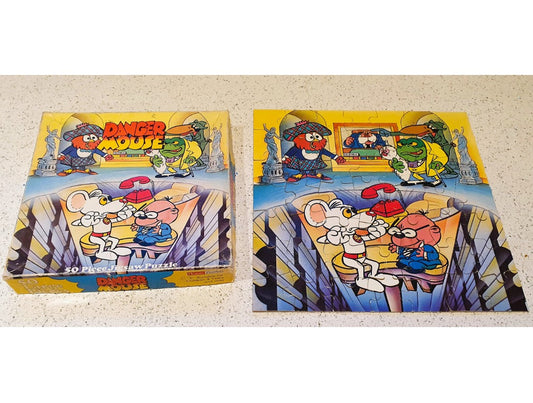 Danger Mouse Jigsaw, Complete, Boxed, Original,, Very Good Condition, Original Danger Mouse Toy
