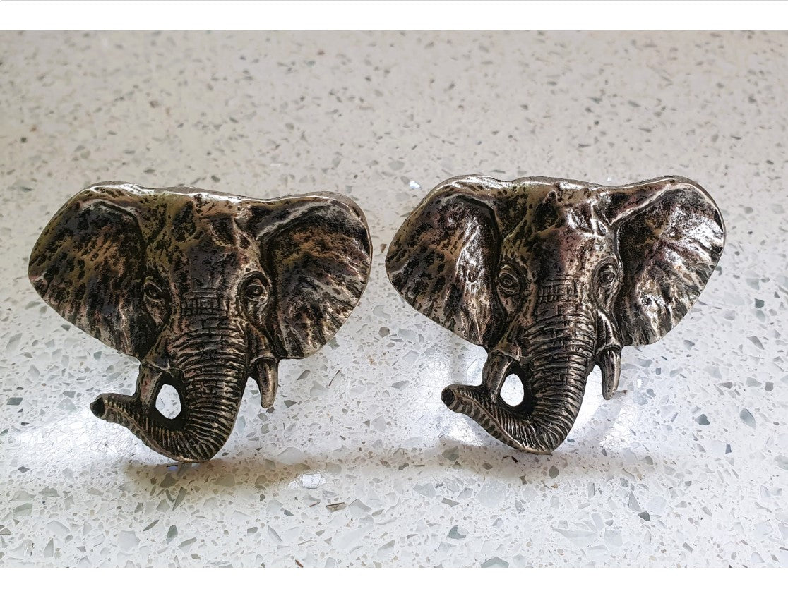 African Animals Napkin Rings, Big 5, Set of 10 Napkin Rings, Napkin Rings, Vintage Napkin Rings