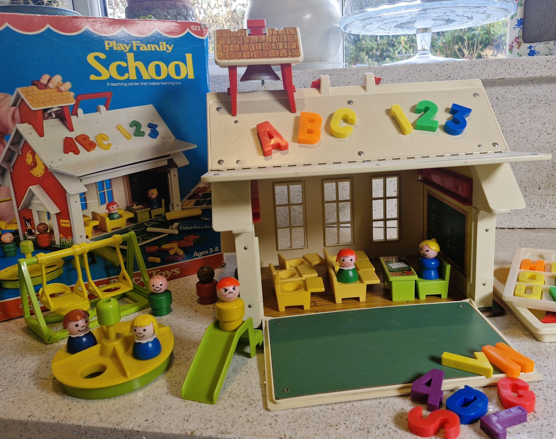 Fisher Price School, Vintage, 70s