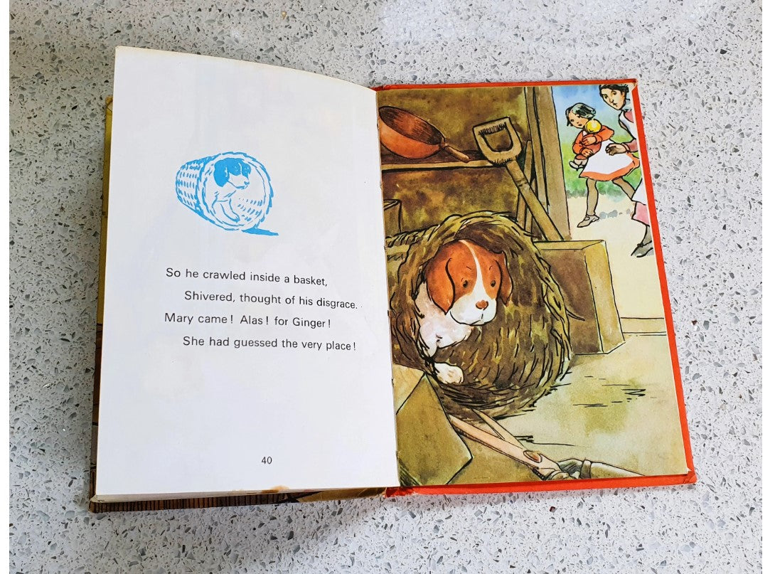 Gingers Adventures, Rhyming Stories, Macgregor, Perring, Vintage Childrens Book