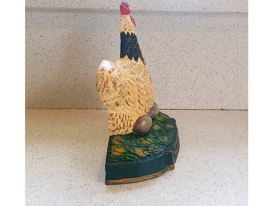 Chicken_Door_Stop_Farmhouse_Large_Cast_iron