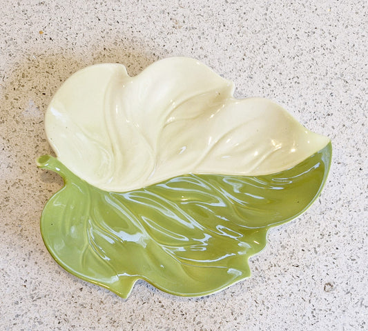 Large Carltonware Leaf Plate