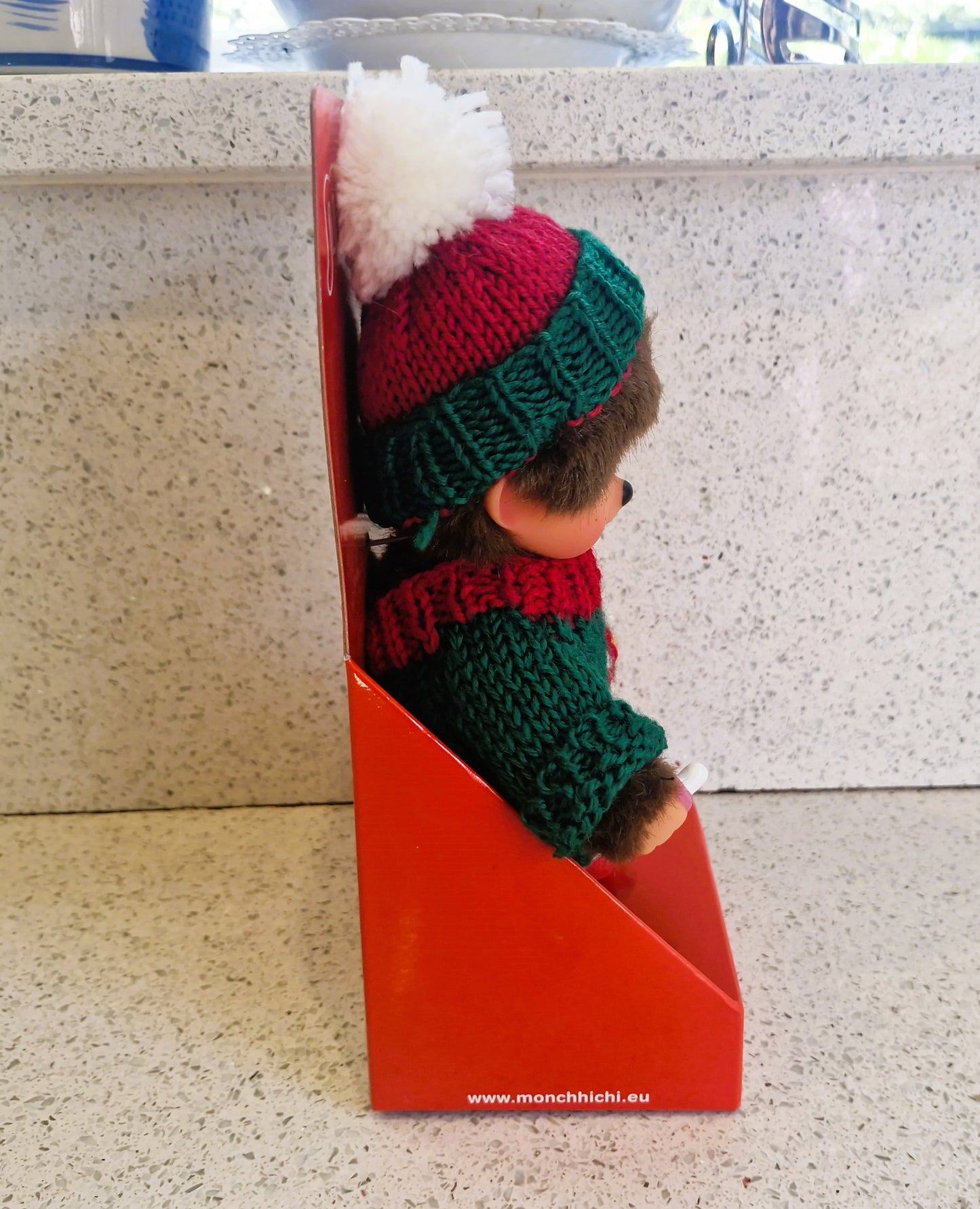 Vintage Monchhichi Thumb sucking Plush / Doll: Sekiguchi Toy,