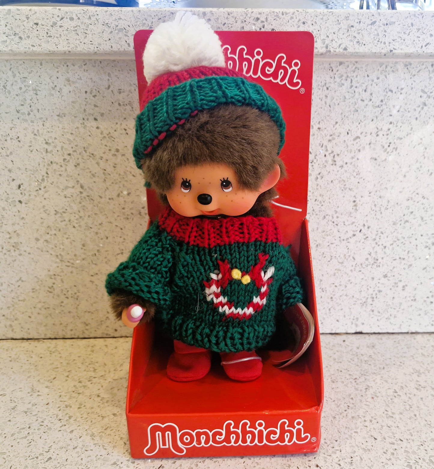 Vintage Monchhichi Thumb sucking Plush / Doll: Sekiguchi Toy,