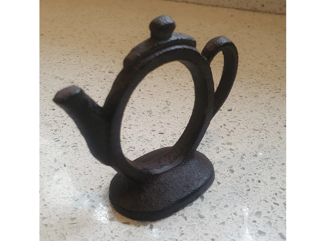 10 Napkin Rings, Cast Iron Napkin RIngs, Vintage Napkin RIngs, Napkin Rings 