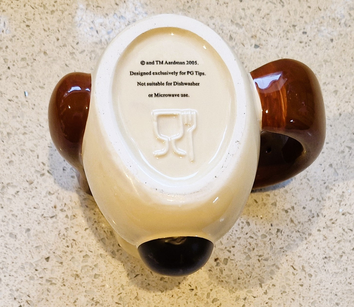 PG Tps, Wallace and Gromit, Gromit Mug, 2005, TM Aarman 2005