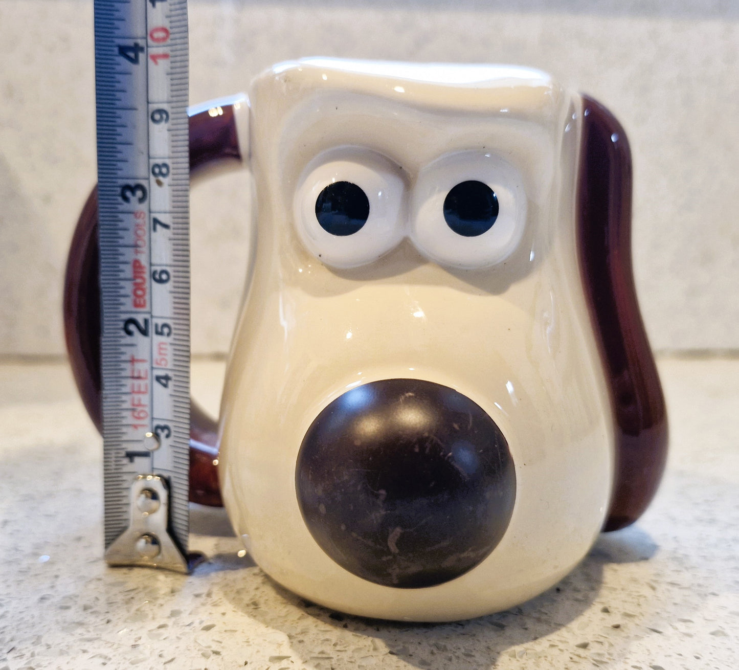 PG Tps, Wallace and Gromit, Gromit Mug, 2005, TM Aarman 2005, Red Nose 