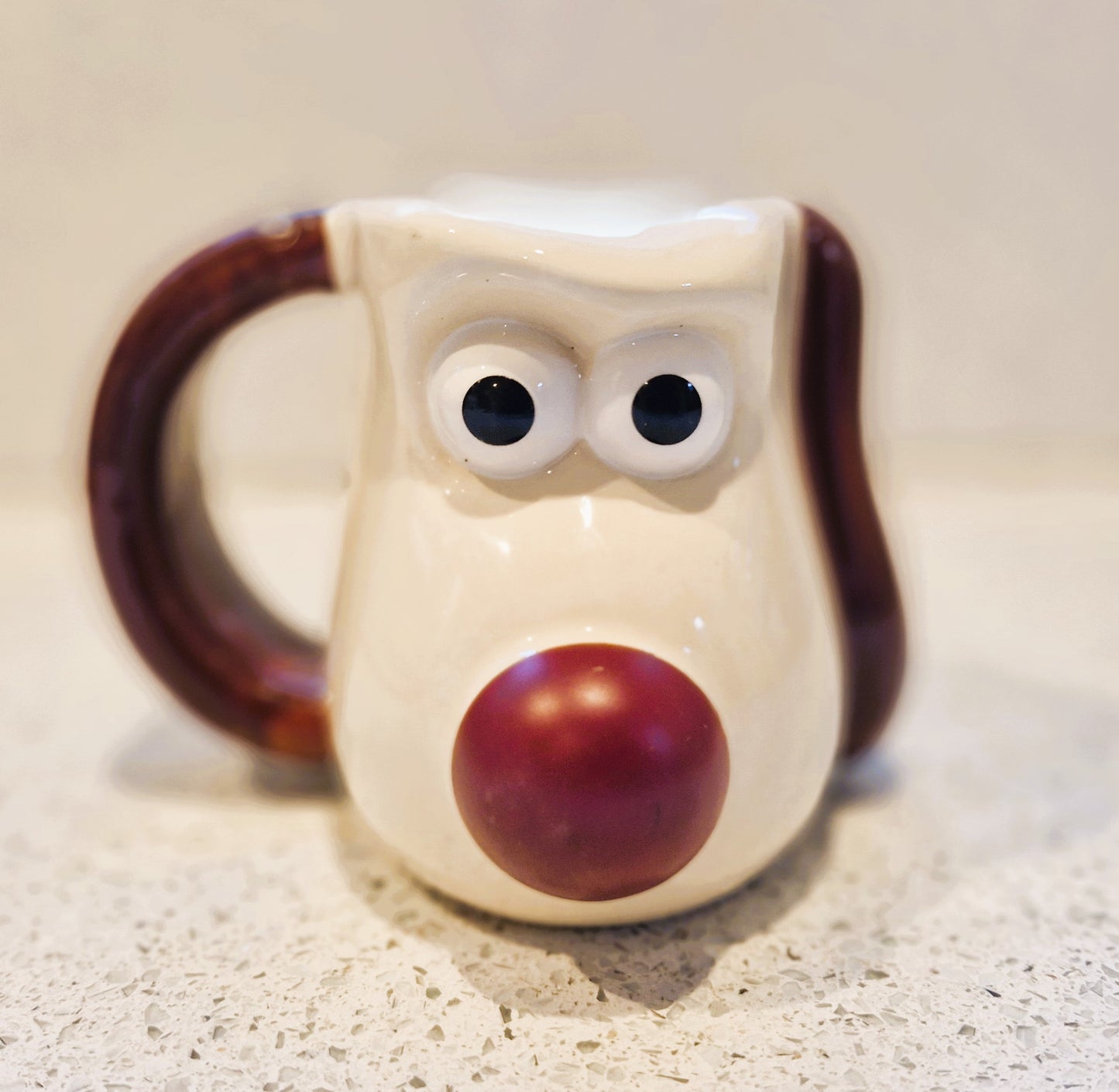 PG Tps, Wallace and Gromit, Gromit Mug, 2005, TM Aarman 2005, Red Nose 