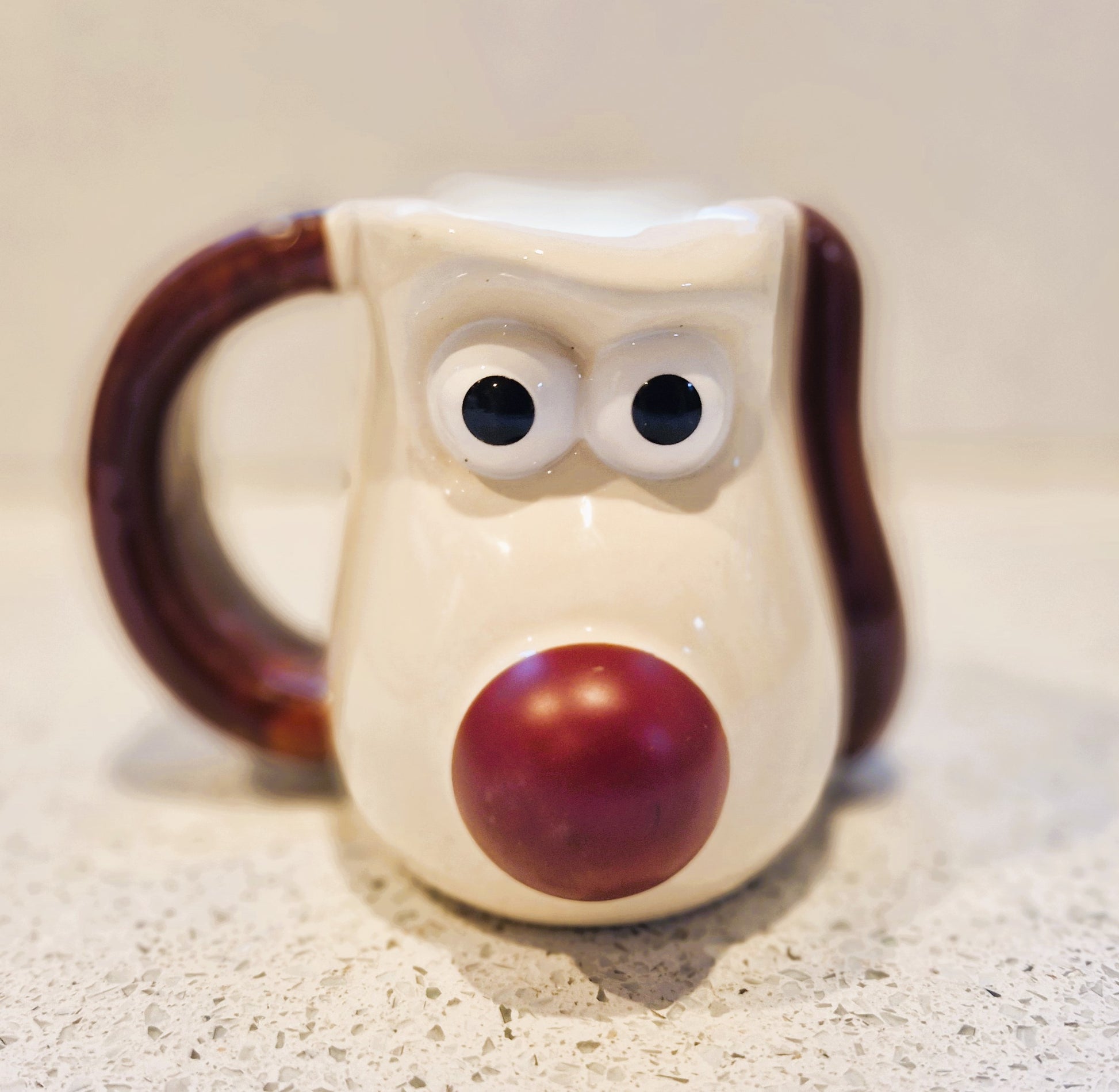 PG Tps, Wallace and Gromit, Gromit Mug, 2005, TM Aarman 2005, Red Nose 