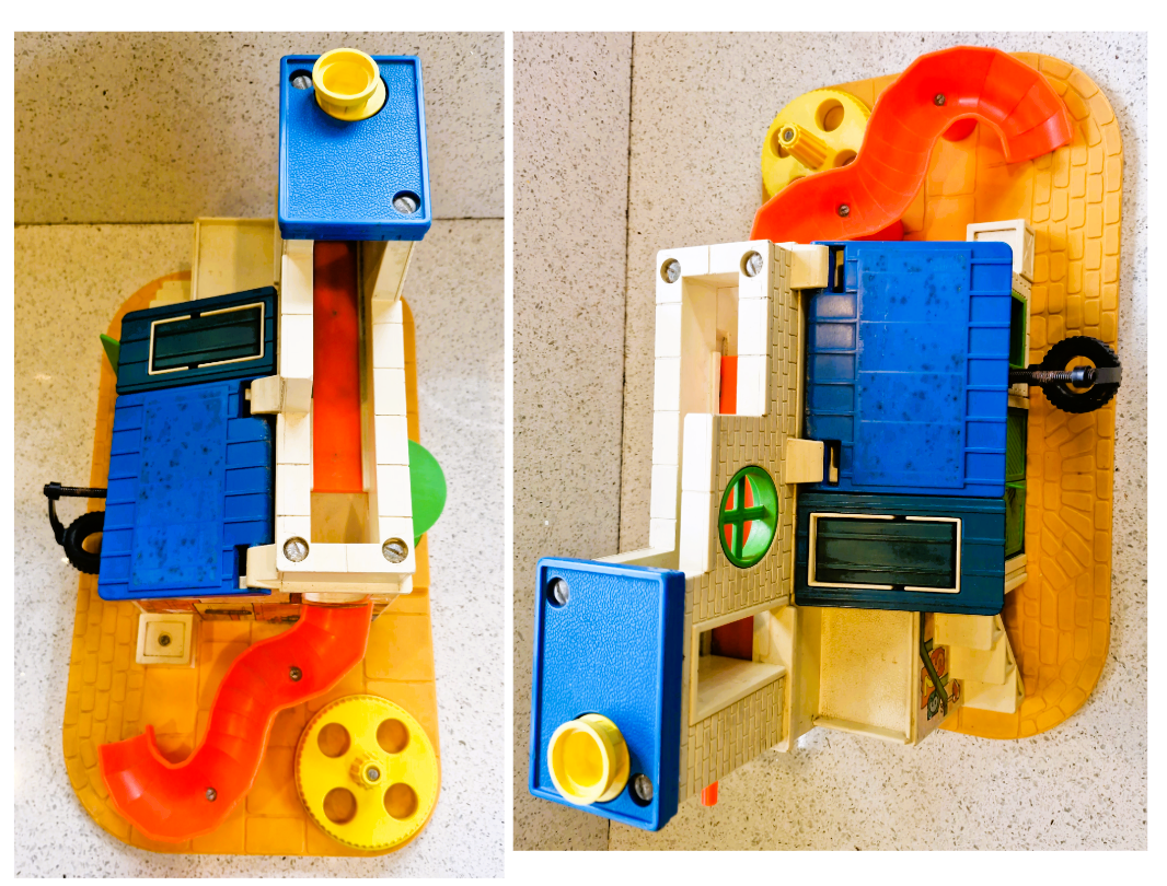 Vintage Fisher Price Sesame Street Clubhouse (1977) - Complete Play Set