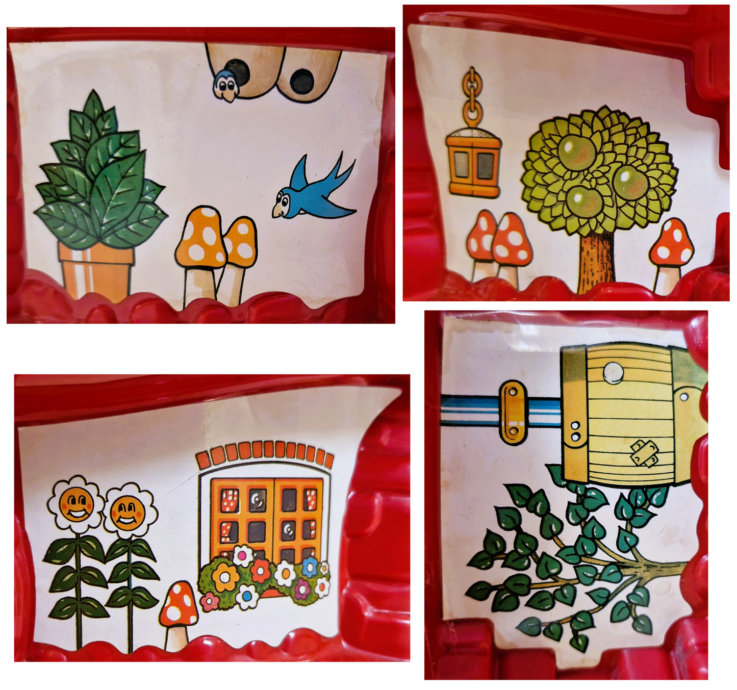 Vintage Matchbox Mushroom Playhouse: RARE Complete Boxed Set