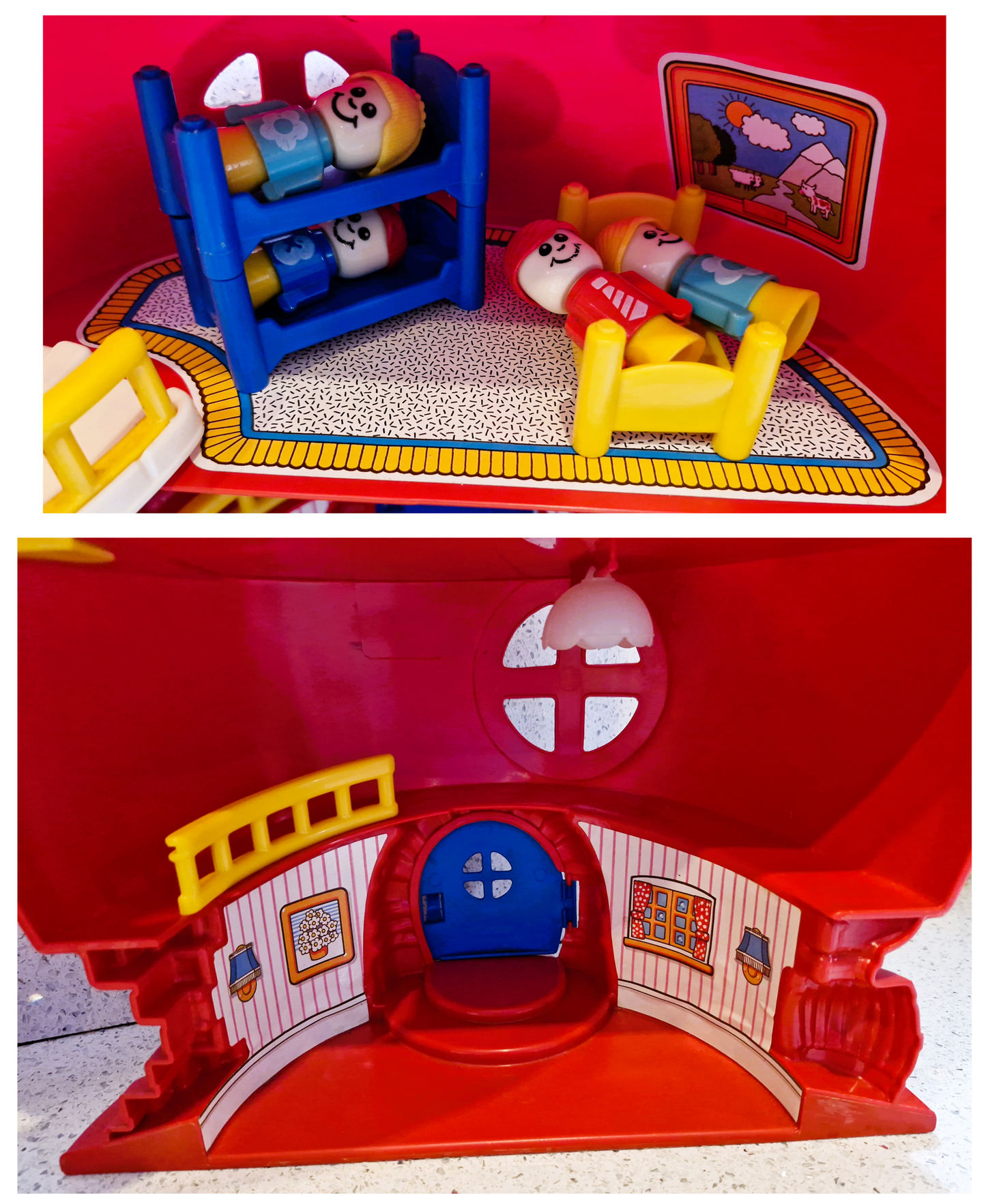 Vintage Matchbox Mushroom Playhouse: RARE Complete Boxed Set