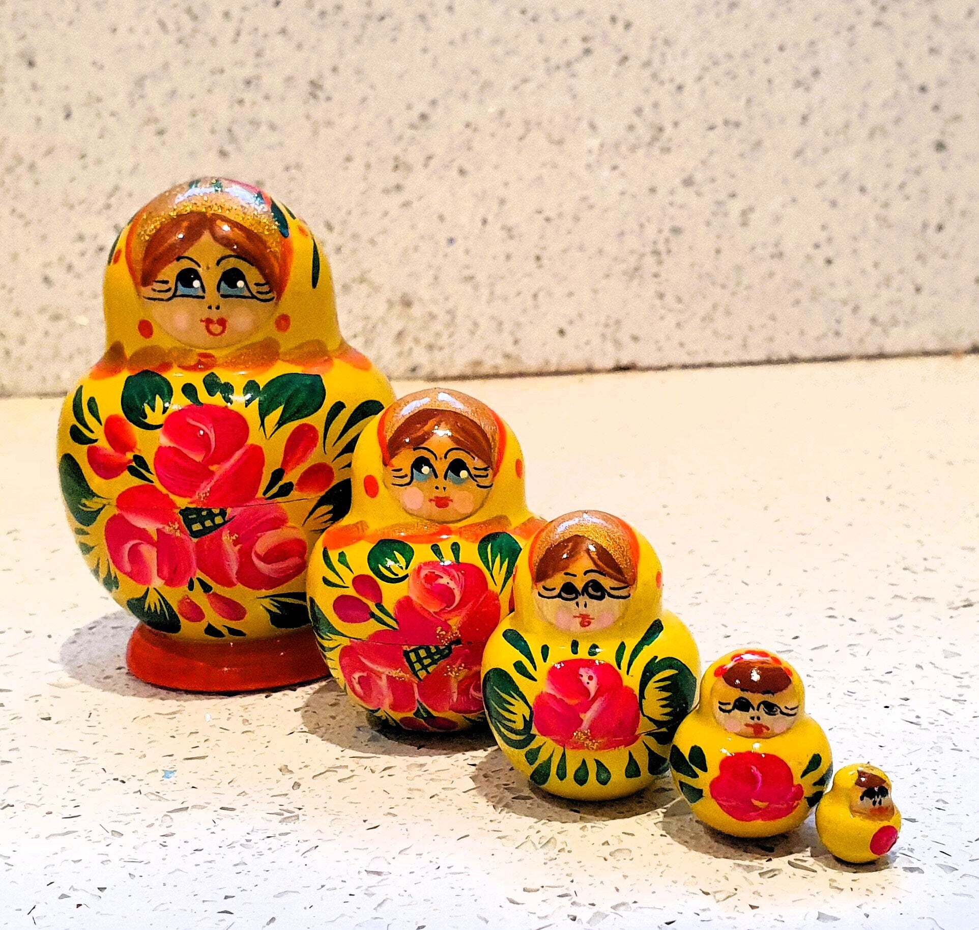 Russian Dolls, Made in Russia, Vintage 