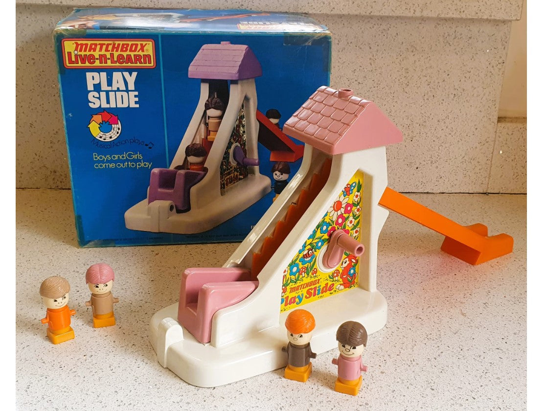 Matchbox, Live N Learn, Musical,  Play Slide, Vintage, Retro, Toys, 1973, Iconic 70s toys - Boxed, original Packaging