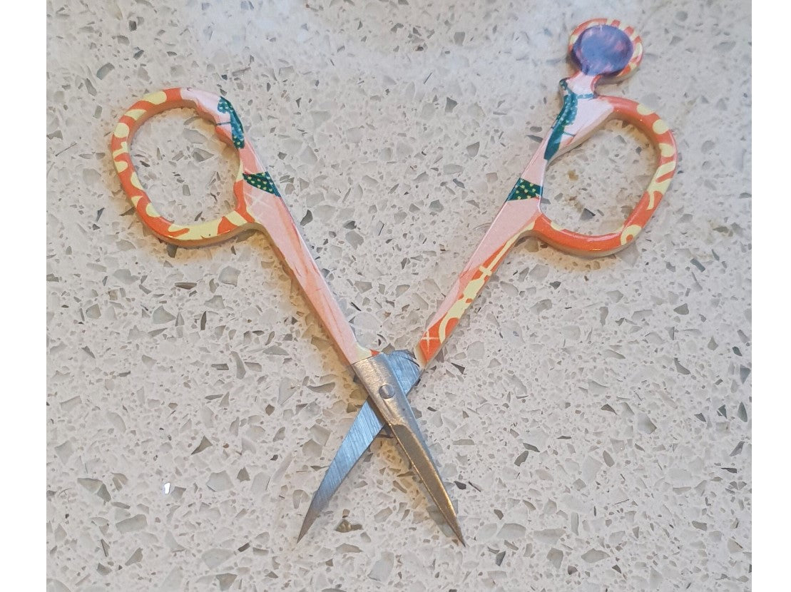 Pin Up Girl Nail Scissors, Quirky, Nail Scissors,