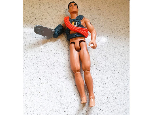 Mountain Mission Action Man, Action Man, Mountain Mission, Chainsaw Action Man, Action Man, , Hasbro, 2001 - Unvollständig