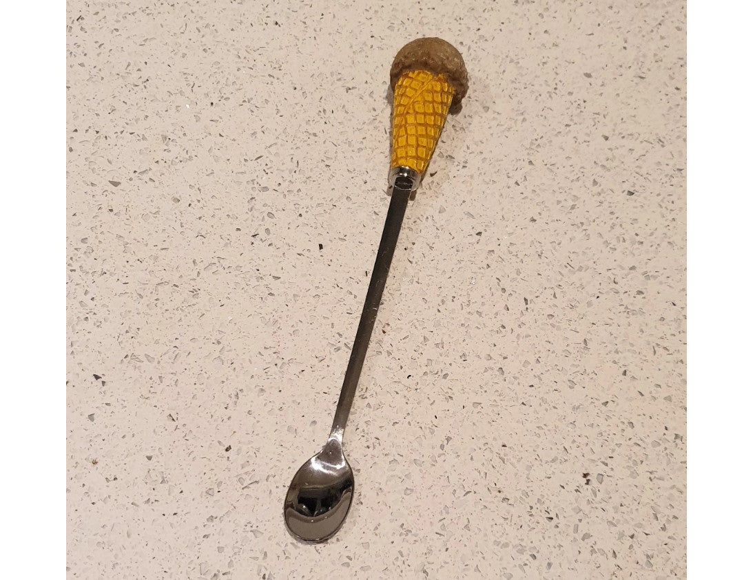Eisbecherlöffel, 8 Zoll, lang, Neuheit