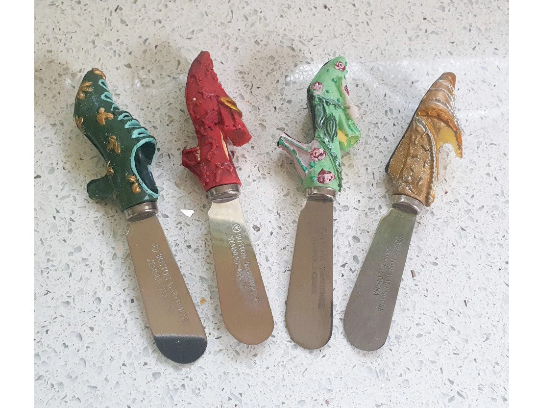 Ladies Shoes butter spreader, Jam Spreaders, cheese board, charcuterie Board, Novelty, Quirky, Kitsch, Picnic,