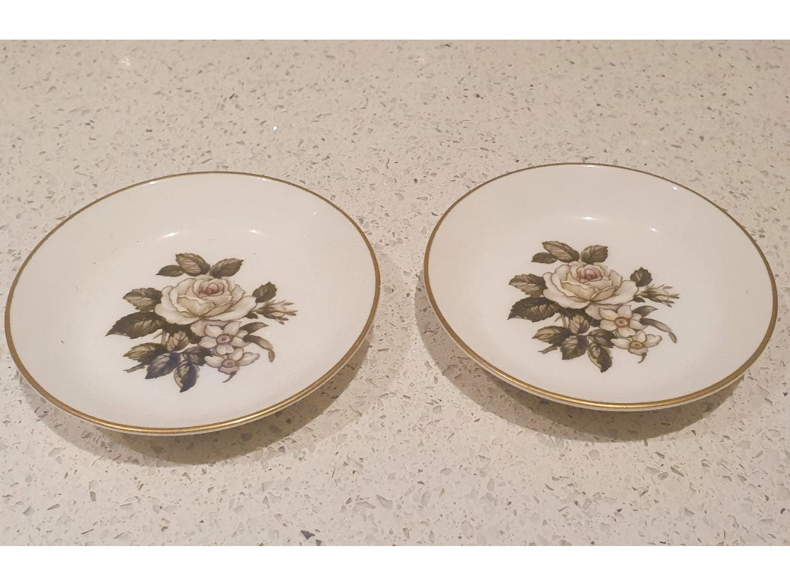 Bone China trinket Dish, Bone china Ring dish, Ring dish, trinket dish, Royal Worcester, Fine Bone China, trinket Dish, Vintage English Ceramics