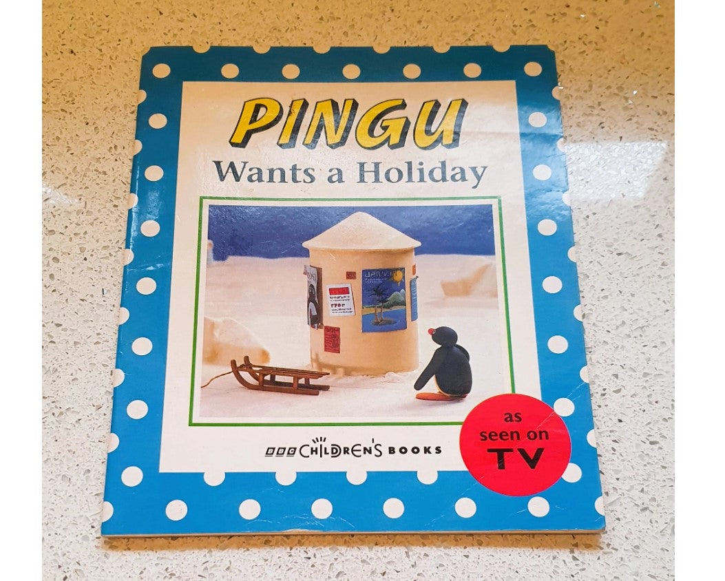 PINGU Book, Pingu wants a holiday, Pingu Book