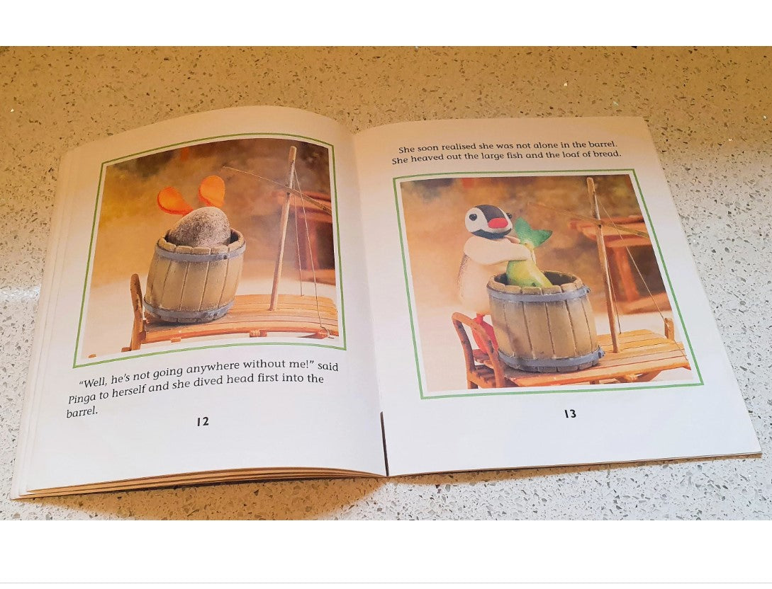 PINGU Book, Pingu wants a holiday, Pingu Book