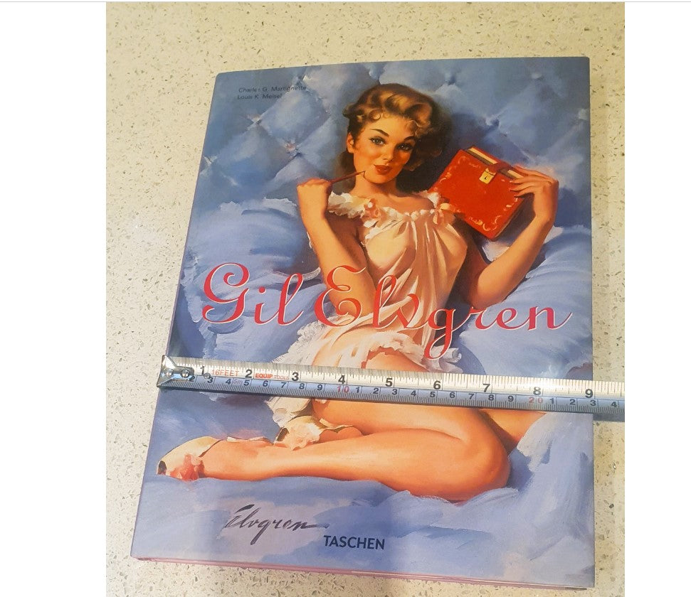 Gil Elvgren, Pin Up Girl, The Complete Pin Ups, Coffee Table Book, 1000 Images, Vintage Pin Up Girl Book, Sealed, As new,  TASHEN Immaculate