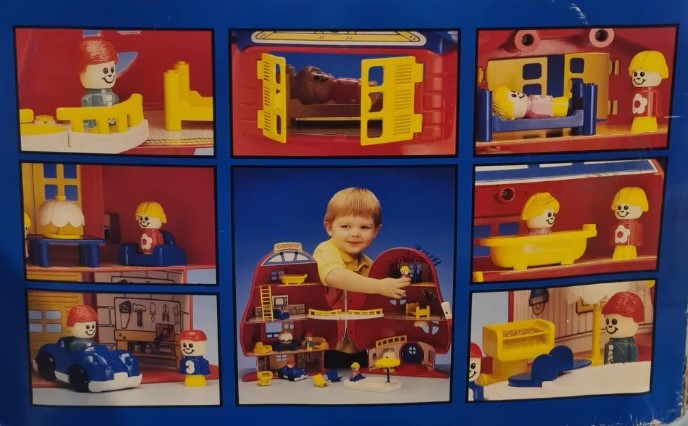 Vintage Matchbox Mushroom Playhouse: RARE Complete Boxed Set