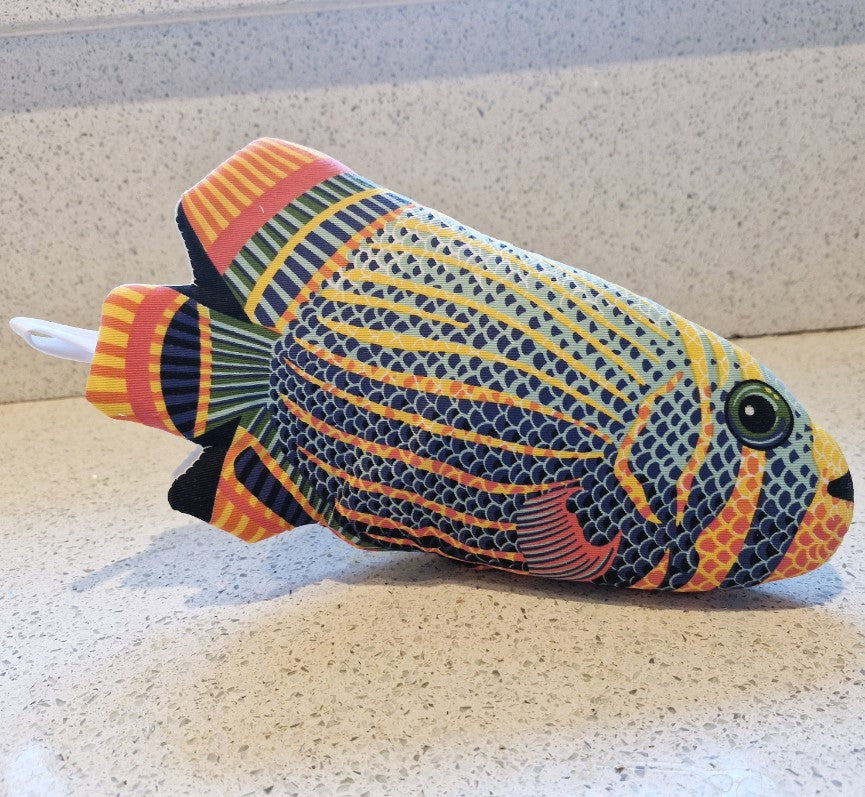 Fisch-Ofenhandschuhe, bunt, schrullig, Ofenhandschuhe, Ofenhandschuhe, Fischform