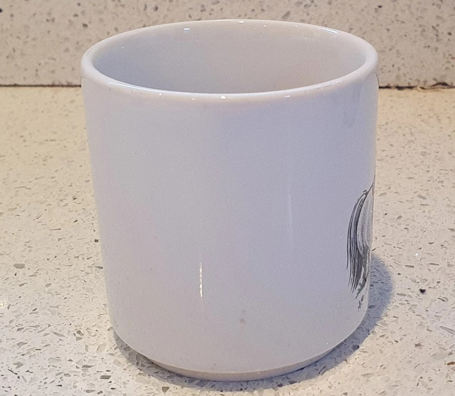 THELWELL Mug, Norman Thelwell, Grays, Thelwell Mug, Aldridge, Staffordshire England, Pony Eats Rosette, Pony, Nostalgia