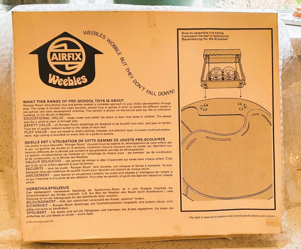 Weebles Paddling Pool, Weebles, Airfix Weebles, 70s Weebles, Children, 'Weebles wobble but they don't fall down', 1970s Toys, Iconic