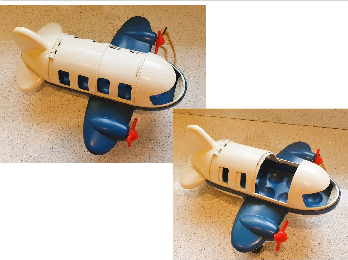 Airfix Weebles Airplane, Vintage, Weebles Plane, With Pilot and Passengers, AIRFIX, England, Airbus - RARE