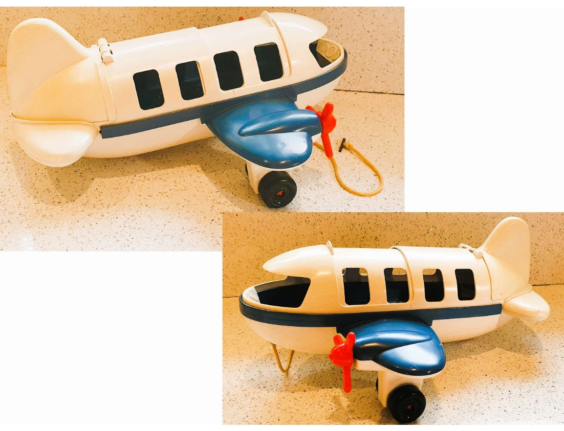 Airfix Weebles Airplane, Vintage, Weebles Plane, With Pilot and Passengers, AIRFIX, England, Airbus - RARE