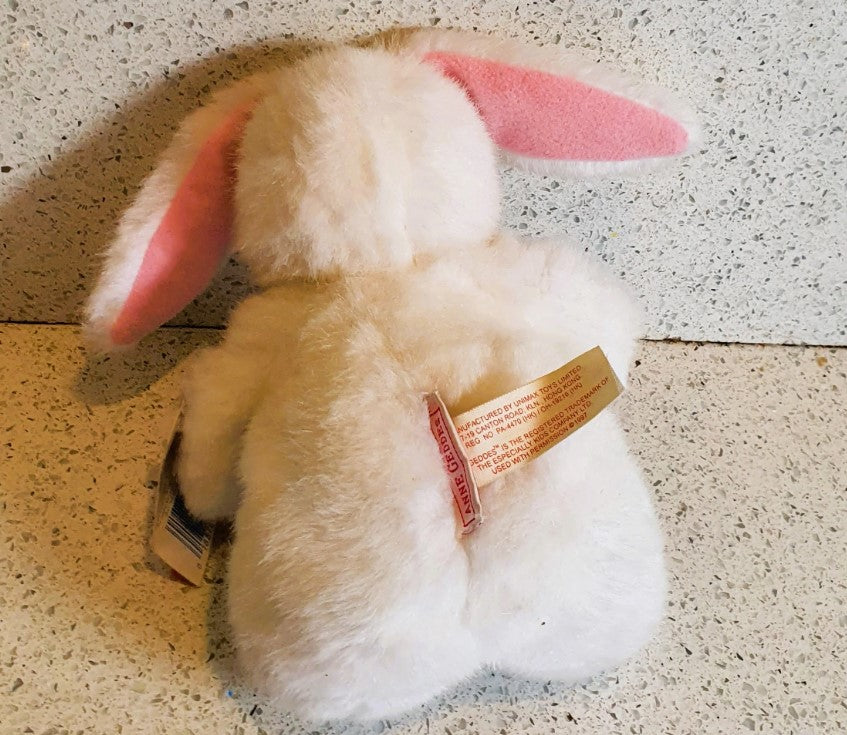Anne Geddes, Baby, White Rabbit, long Ears, Geddes White Rabbit, Cute, Kitsch, Quirky, Excellent condition