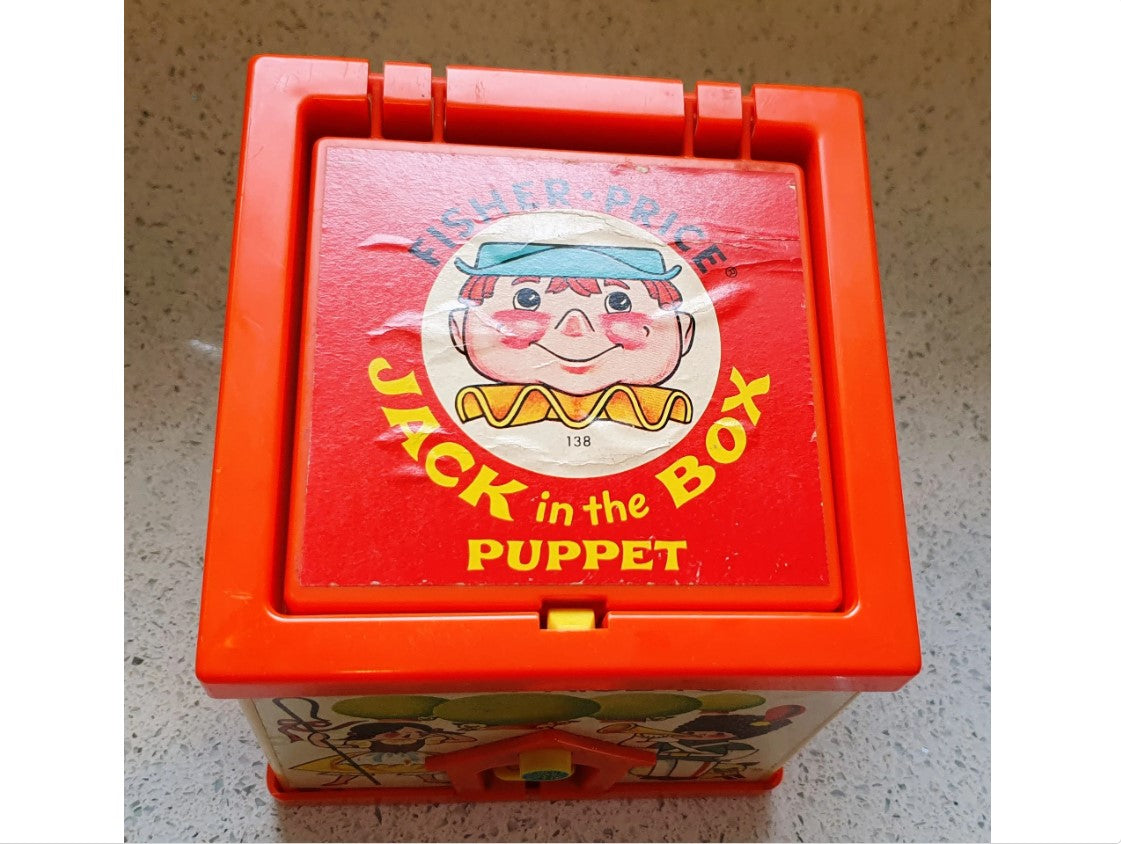 Vintage, Fisher Price Jack in the Box Puppet, #138 Fisher Price Jack i – Pretty Things At Katies Vintage, Fisher Price Jack in the Box Puppet, #138 Fisher Price Jack i – Pretty Things At Katies
