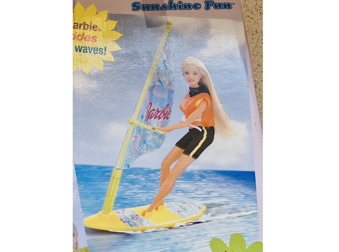 Barbie, Sunshine Fun Play Set, Windsurfer Barbie, Beach Barbie - Mattel  Boxed, Immaculate
