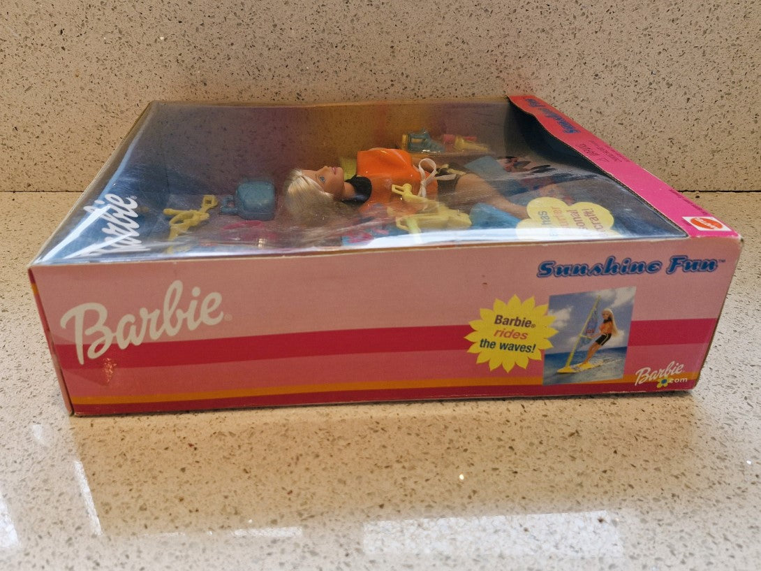 Barbie, Sunshine Fun Play Set, Windsurfer Barbie, Beach Barbie - Mattel  Boxed, Immaculate