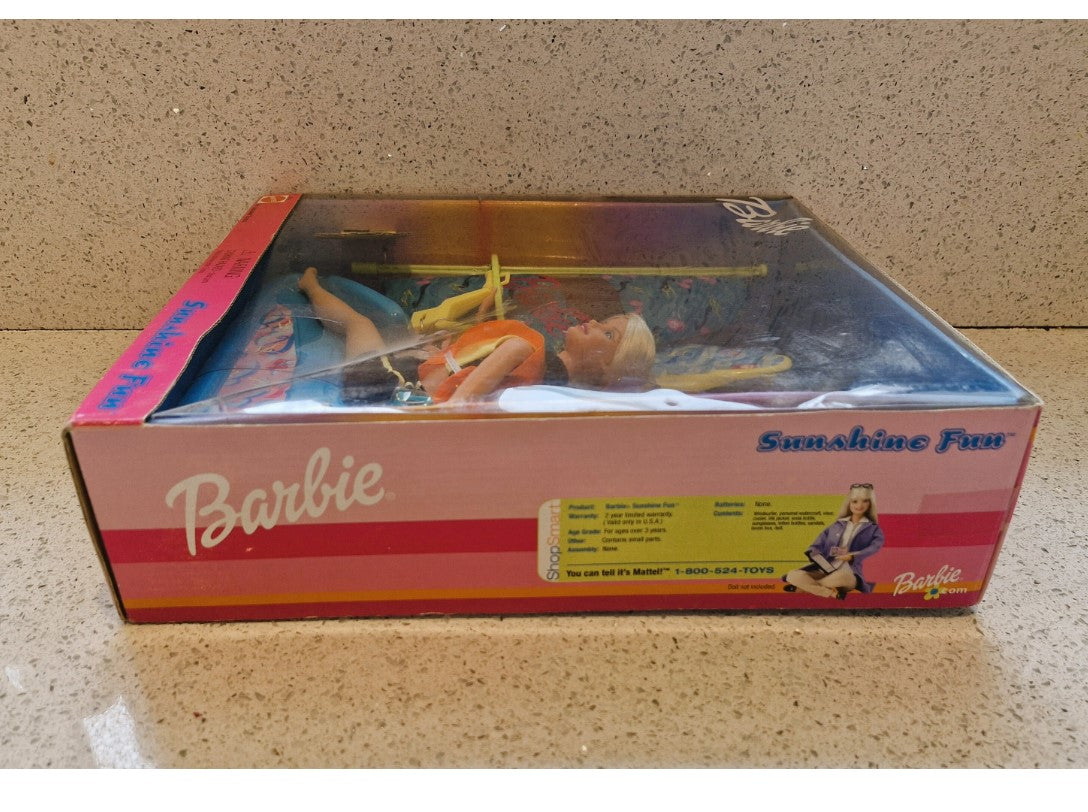 Barbie, Sunshine Fun Play Set, Windsurfer Barbie, Beach Barbie - Mattel  Boxed, Immaculate