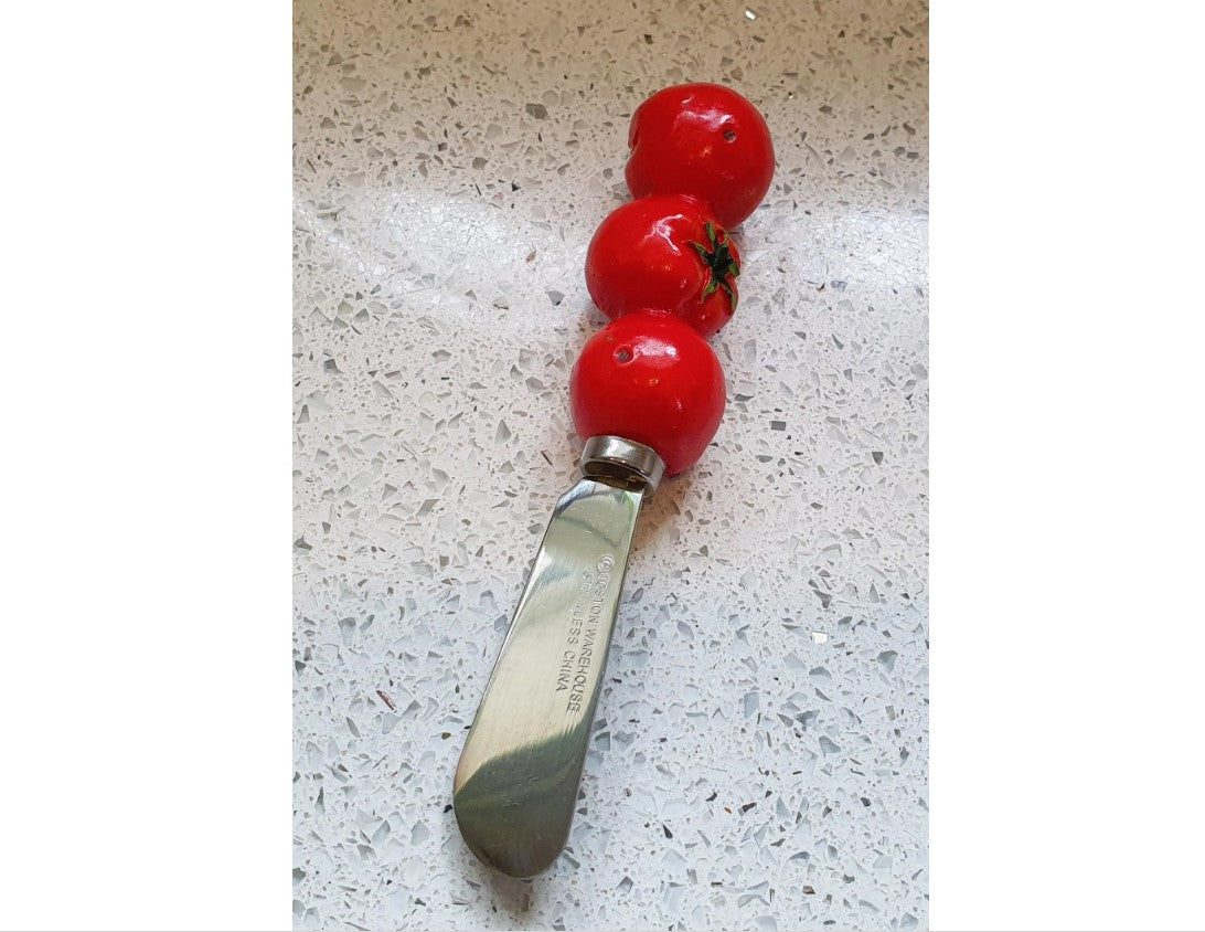 Butter Spreader, Tomatoes Butter Spreader, tomato, Boston Warehouse, Jam Spreaders, cheese board, charcuterie Board