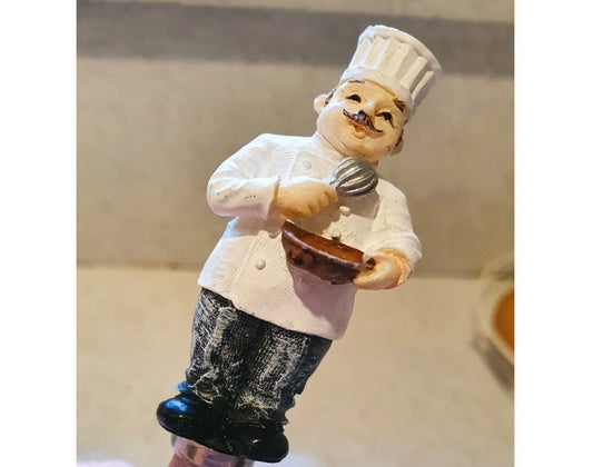 Butter Spreader,  Chef with whisk, chef Butter Spreader, Boston Warehouse,  cheese board, charcuterie Board, Novelty, Quirky, Kitsch, Picnic