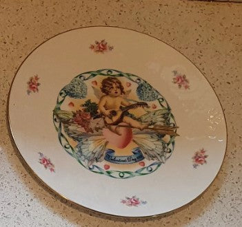 Royal Doulton Valentine's Day Plates, Kitsch, Quirky, Boxed, 1983, 21cm, Decorative plate , Bone China , Made in England, Boxed