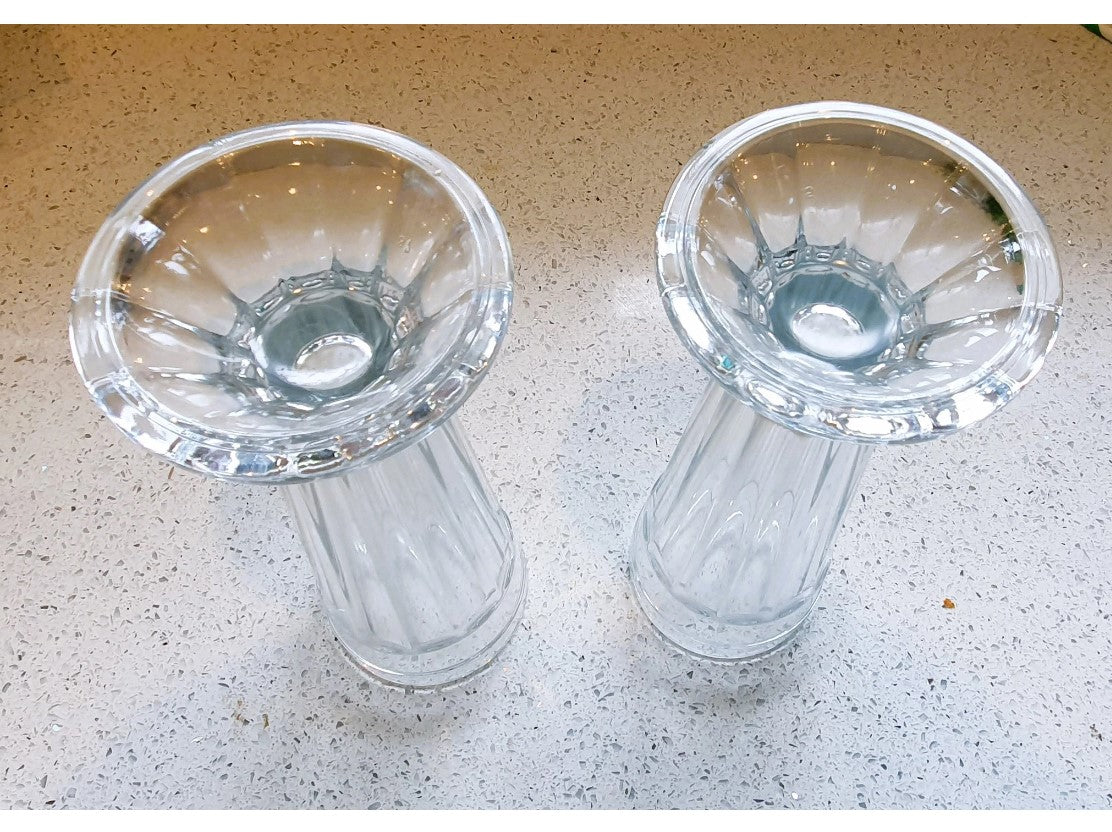 Knickerbocker Glory Glasses, Tall Ice Cream Sundae Glasses, Clear, Transparent Glass, Glass, Vintage