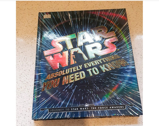Star Wars Absolutely Everything you need to know, Star wars book, Pre Loved 