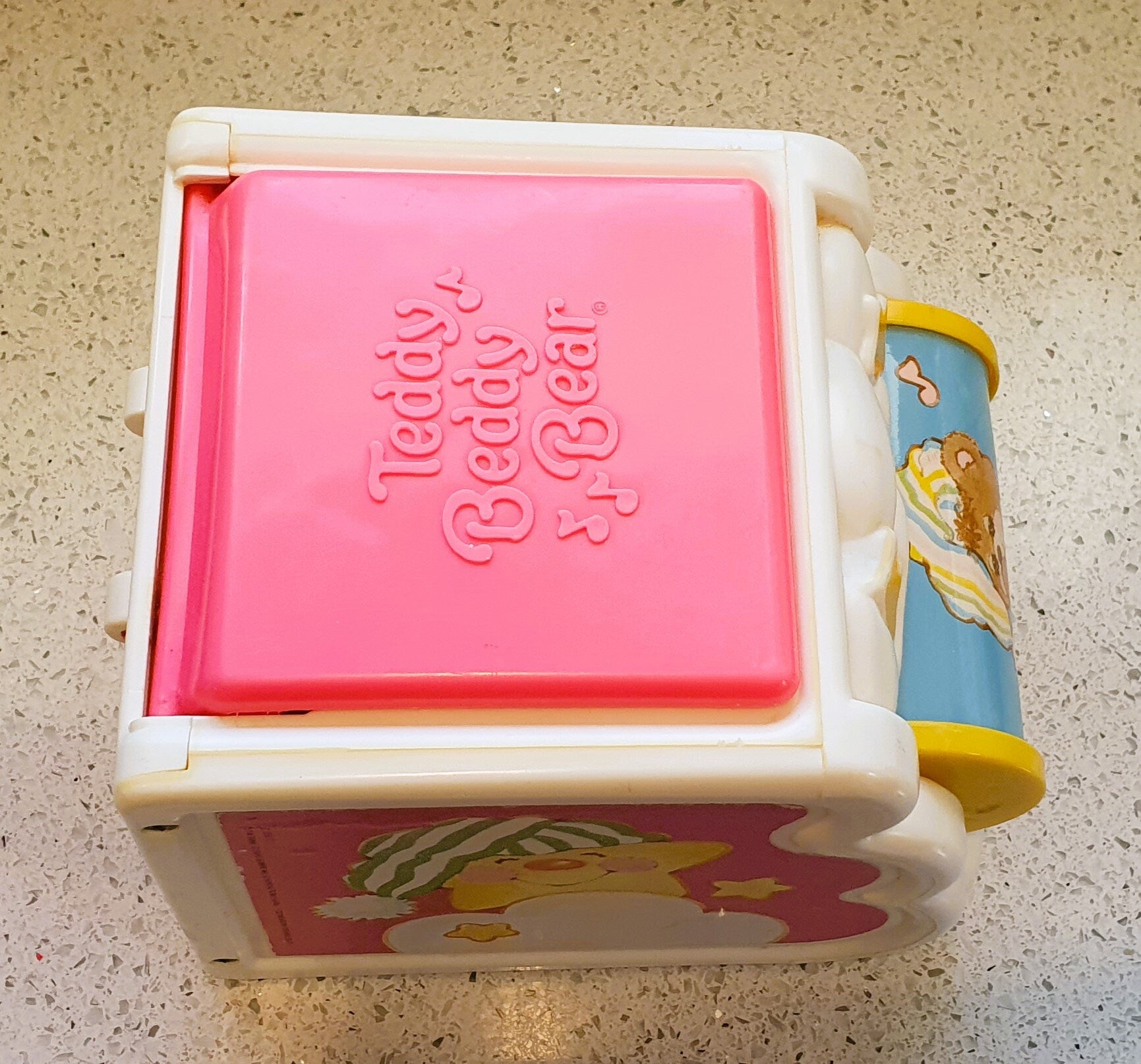 80s Fisher-Price, Teddy Beddy Bear Toddler Toy, Pop up Bear, Jack in a box, Musical, EXCELLENT condition, Boxed