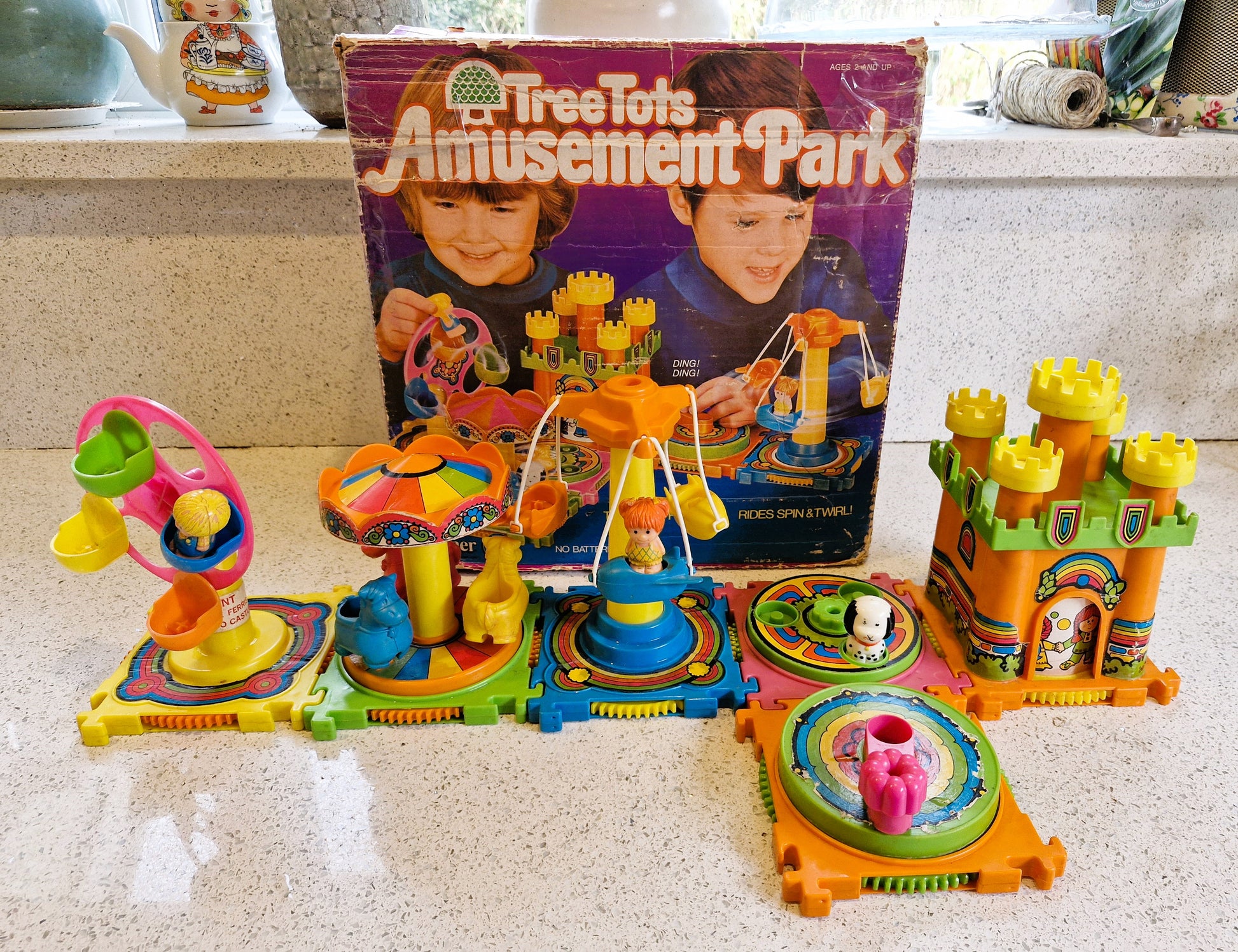 Tree Tots Amusement Park, 70s, Palitoy 
